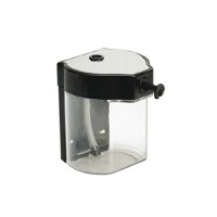 Dosificador de jabón: 1 litro de capacidad y desmontable (color negro)